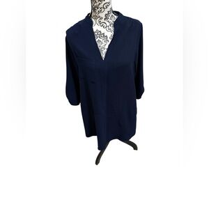 Lush Black V-Neck Dress